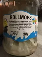 Mängden socker i Rollmops