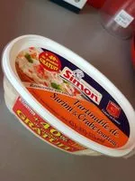 Mängden socker i Tartinade de surimi et crabe