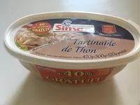 Mängden socker i Tartinable thon