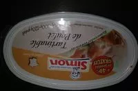 Mängden socker i Tartinable de Poulet