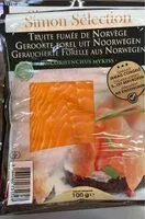 Mängden socker i Truite fumée de norvege