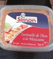 Mängden socker i Tartinables de thon à la mexicaine