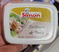 Mängden socker i Tartinable de poulet