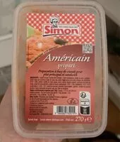 Mängden socker i Américain préparé