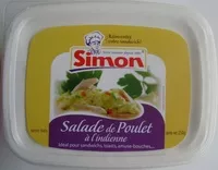 Mängden socker i Salade de Poulet à l'indienne