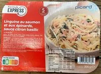 Mängden socker i Linguine au saumon et aux épinards, sauce citron basilic