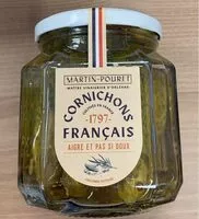 Mängden socker i Cornichons français aigre et pas si doux
