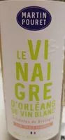 Mängden socker i Le vinaigre d'Orléans aux échalotes de Bretagne