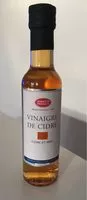 Mängden socker i Vinaigre de cidre de Normandie au Miel du Gâtinais