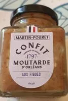 Mängden socker i Confit moutarde aux figues