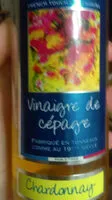 Mängden socker i vinaigre de cepage Chardonnay