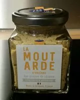 Mängden socker i La Moutarde d'Orléans aux graines de sésame