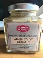 Mängden socker i Moutarde d'Orleans aux graines de sésame