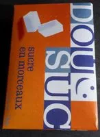 Mängden socker i Sucre en morceaux