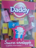 Mängden socker i Sucre enveloppés