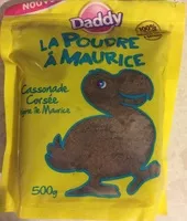 Mängden socker i La poudre à Maurice