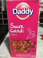 Mängden socker i Daddy sucre ambre façon candi 500g - gamme speciaux