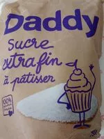 Mängden socker i Ppk extra fin daddy kraft 750g