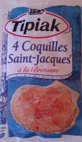 Mängden socker i 4 Coquilles Saint-Jacques* à la Bretonne, Surgelées