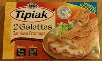 Mängden socker i 2 Galettes Jambon Fromage - nouvelle recette