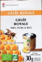 Mängden socker i Gelée Royale Bio - 30 G - Vecteur Santé
