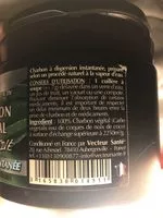 Mängden socker i Charbon végétale