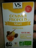 Mängden socker i Gommes propolis miel