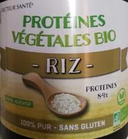 Mängden socker i Protéines végétales bio - riz