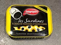 Mängden socker i Les sardines (À l'Huile de Tournesol et Olives Noires)