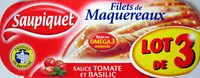 Mängden socker i Filets de Maquereaux à la sauce Tomate et Basilic