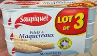 Mängden socker i Filets de maquereaux au Naturel
