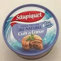 Mängden socker i Thon entier au naturel cuit à cœur