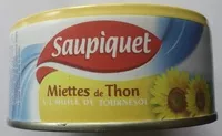 Mängden socker i Miettes de Thon à l'huile de tournesol