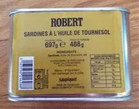 Mängden socker i Sardine à l'huile