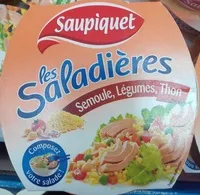 Mängden socker i Les Saladières Semoule, Légumes, Thon