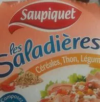 Mängden socker i Les Saladières - Salade au thon, céréales et légumes