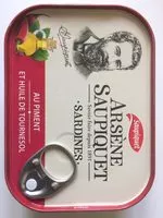 Mängden socker i Sardines au Piment et Huile de Tournesol