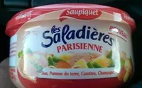 Mängden socker i Les Saladières PARISIENNE