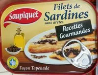Mängden socker i Filets de sardines sans arêtes