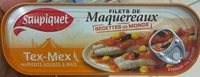 Mängden socker i Filets de Maquereaux Tex-Mex