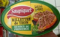 Mängden socker i Rillettes de thon herbes de Provence
