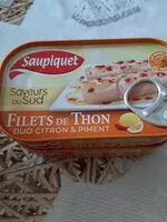 Mängden socker i Filet de thon citron et piment