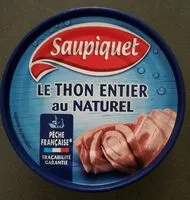 Mängden socker i Thon entier au naturel