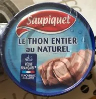 Mängden socker i Le Thon Entier au Naturel