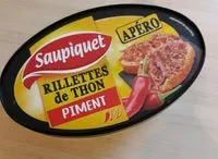 Mängden socker i Rillettes de thon piment