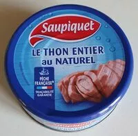 Mängden socker i Le thon entier au naturel