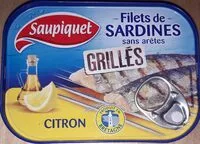 Mängden socker i Filets de sardines grillés citron