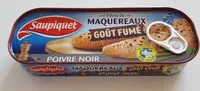 Mängden socker i Filets de maquereaux goût fumé, poivre noir