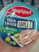 Mängden socker i Thon entier grillé - trait d'huile d'olive