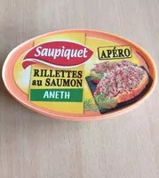 Mängden socker i Rillettes de saumon aneth
